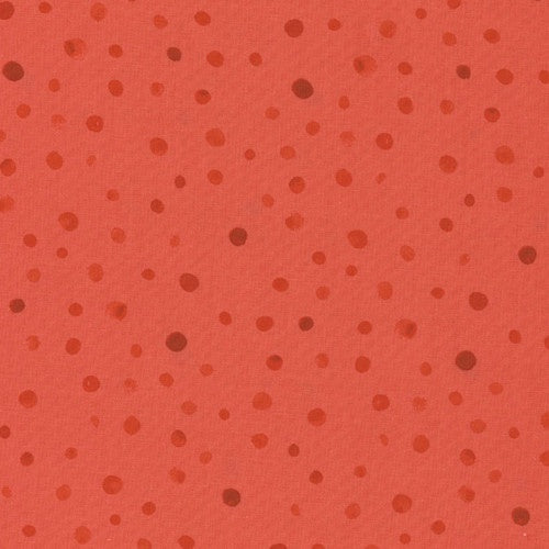 From The Heart Dots in Dark Coral
