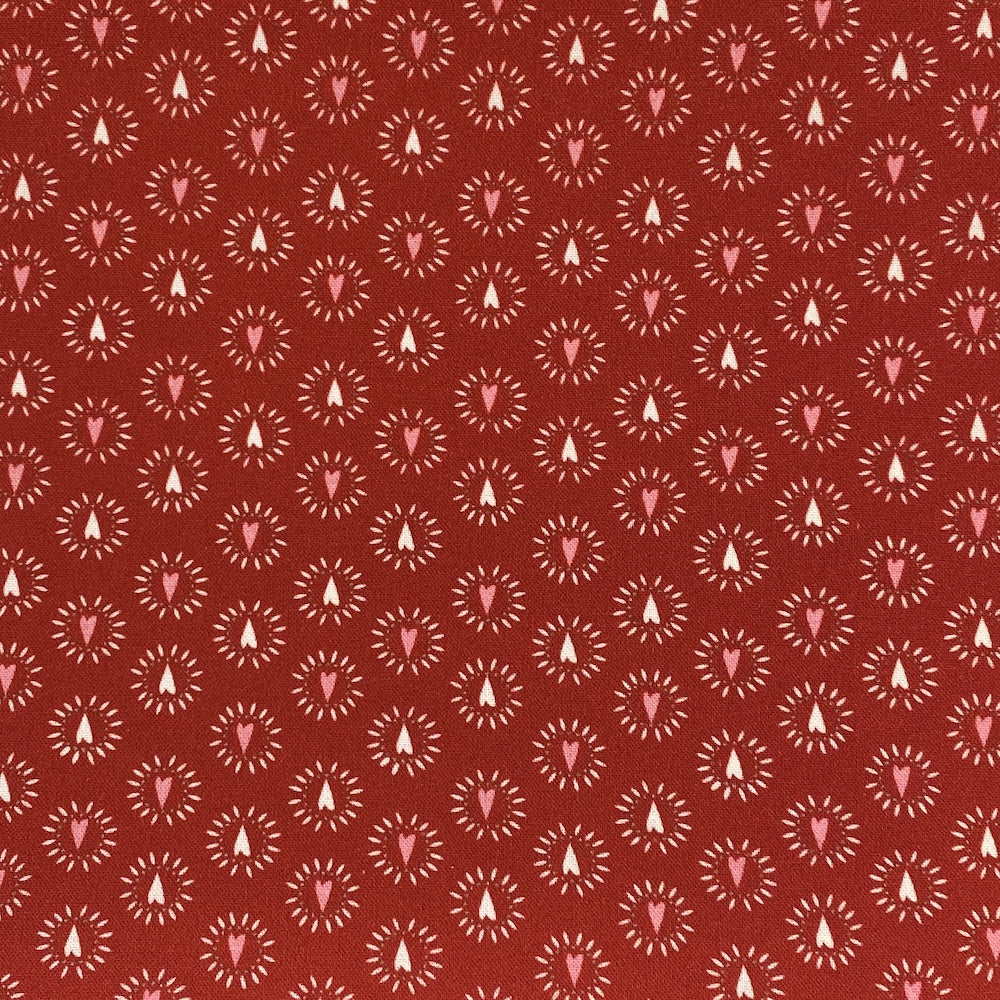 All Small Hearts and Circles in Red