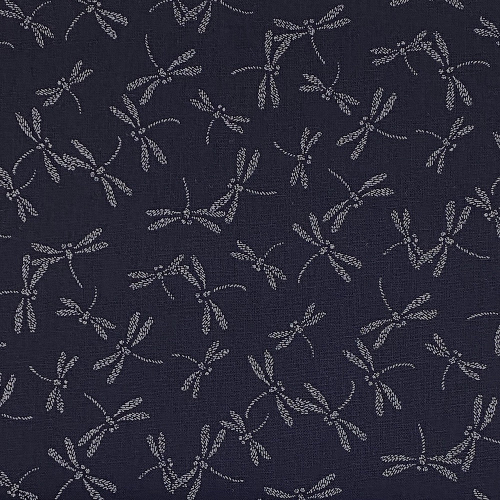 Dragonflies on Indigo