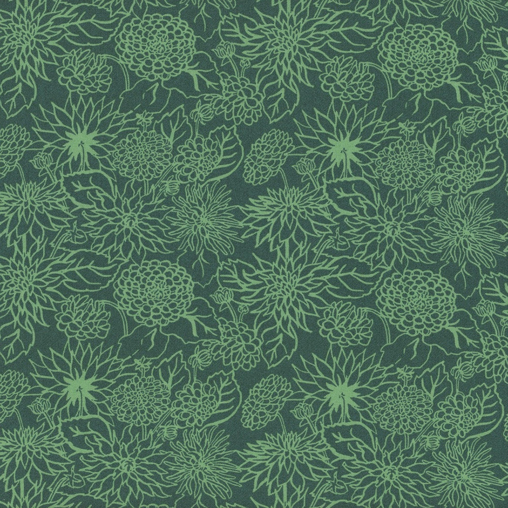 In the Garden Dahila Dream in Verdant Remnant 55cm