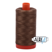 Aurifil Cotton Mako 1318 Dark Sandstone 50wt