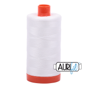 Aurifil Cotton Mako 2021 Natural White 50 wt