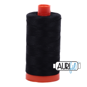 Aurifil Cotton Mako 2692 Black 50 wt