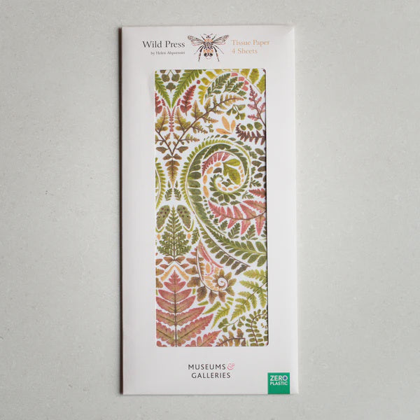 Museum and Galleries Ferns Tissue Paper x 4