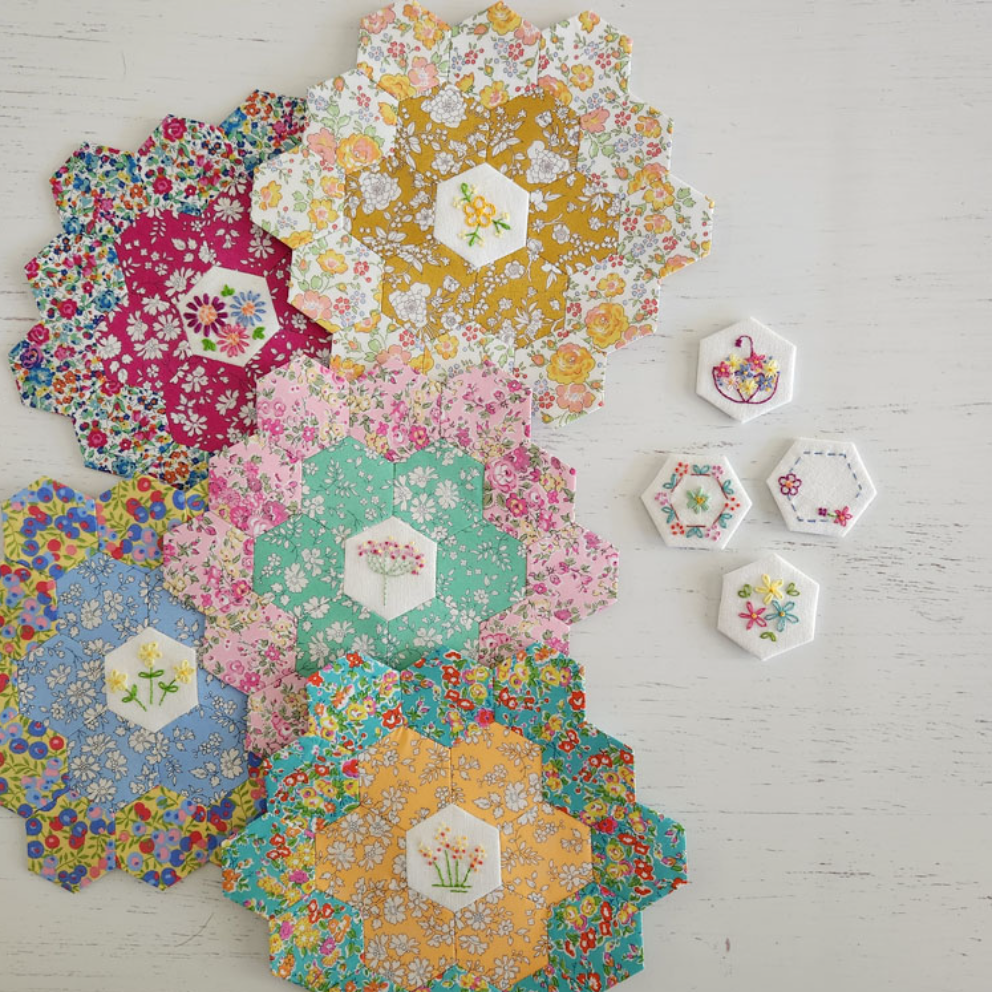 My Garden Embroideries Pre Printed Linen Vol 1
