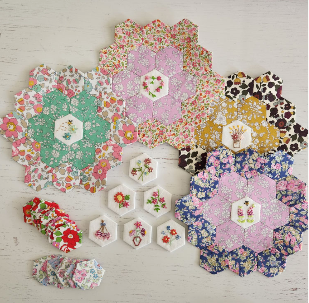 My Garden Embroideries Pre Printed Linen Vol 2