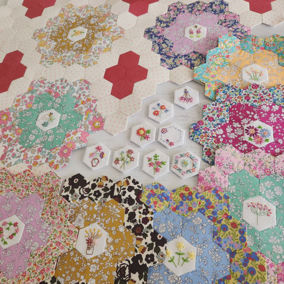 The My Garden Quilt Pattern and Template