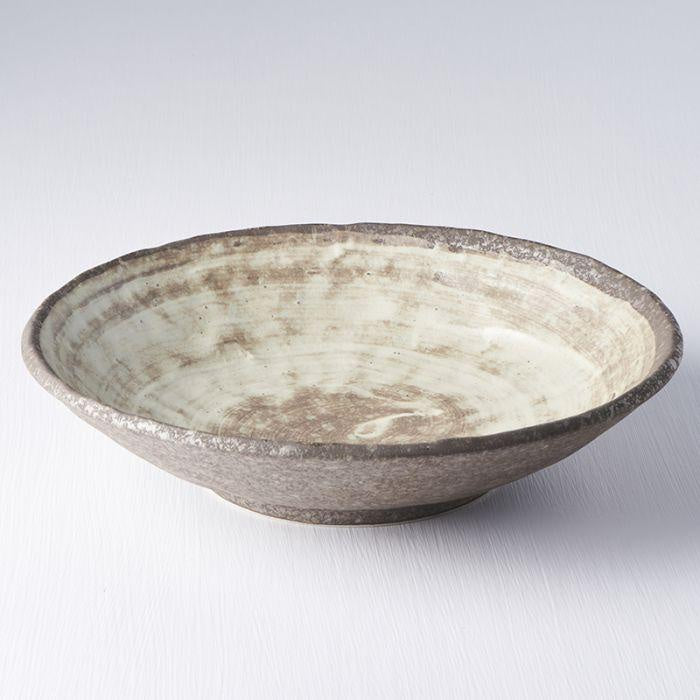 Chikyū Large Shallow Bowl