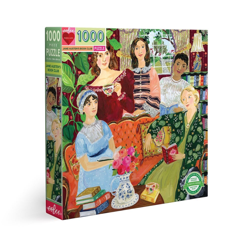 Eeboo Jane Austen's Book Club 1000pc Puzzle