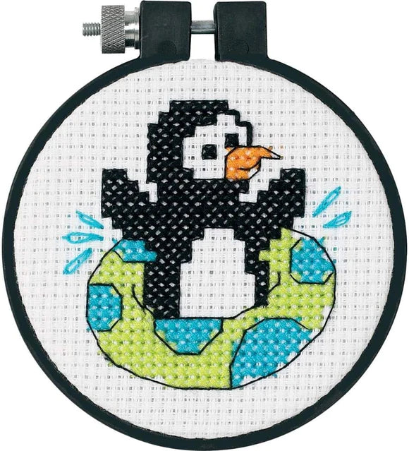Dimensions Learn a Craft Penguin Cross Stitch Kit