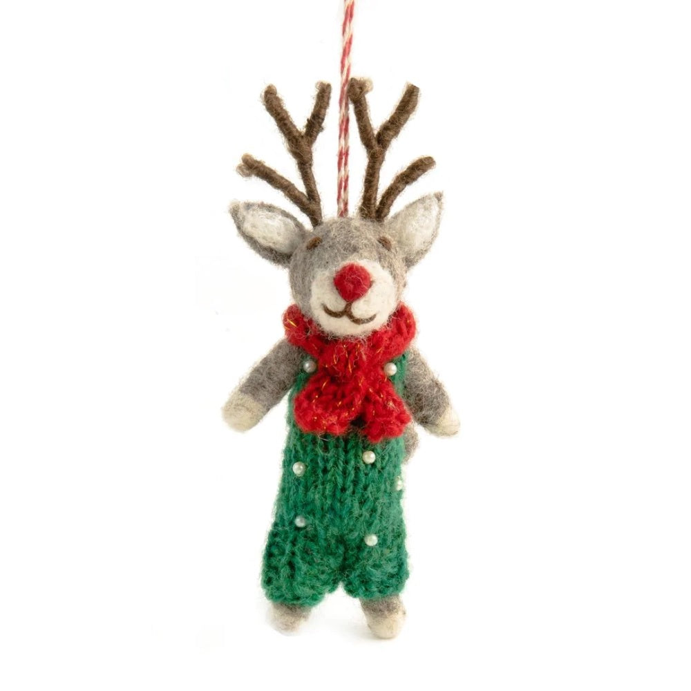 Reindeer Rocco Christmas Decoration
