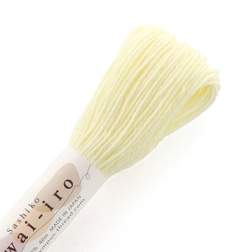 Olympus Sashiko Awai-Iro Thread A2 Lemon Chiffon