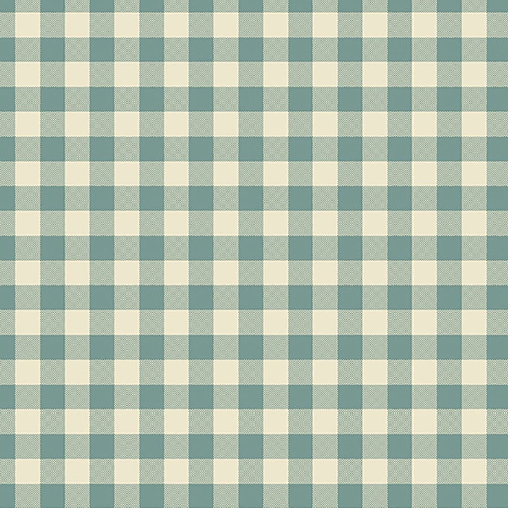 Tradewinds Check in Teal