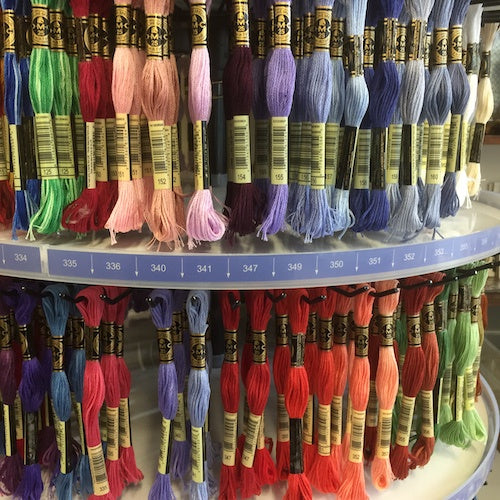 DMC Stranded Cotton - Colours 901-3600 DMC Stranded Cotton - Colours 901-3600