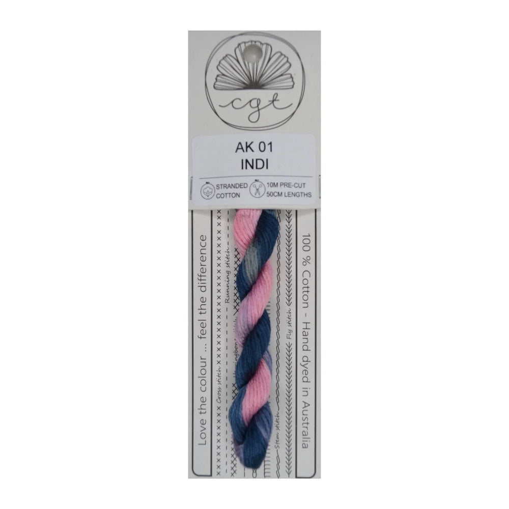 Cottage Garden Threads - Namesake - AK01 Indi Stranded Cottage Garden Threads - Namesake - AK01 Indi Stranded