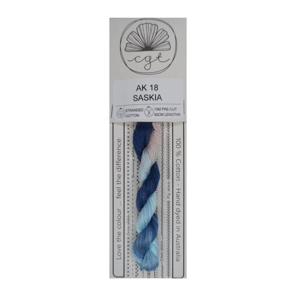 Cottage Garden Threads - Namesake - AK18 Saskia Stranded