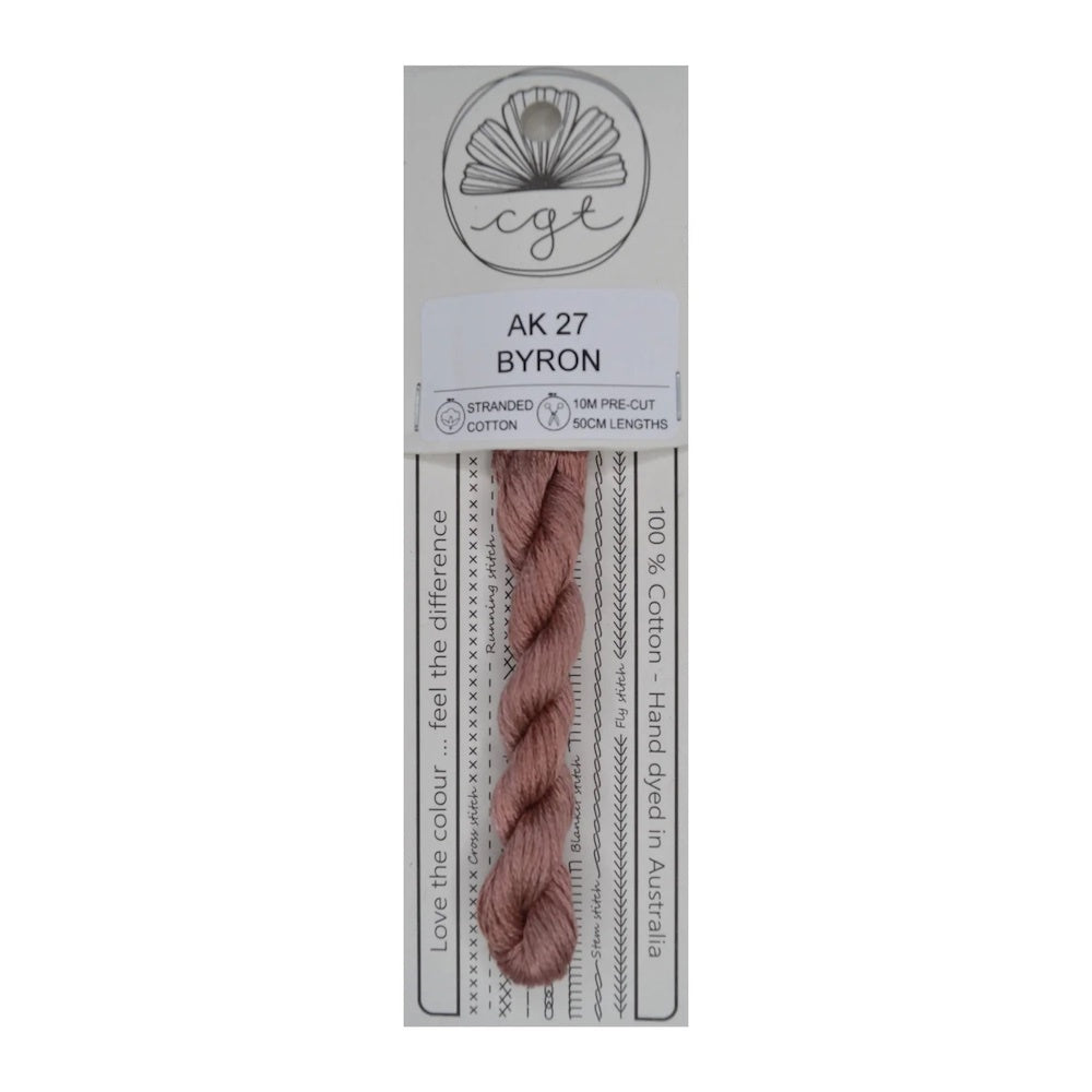 Cottage Garden Threads - Namesake - AK27 Byron Stranded Cottage Garden Threads - Namesake - AK27 Byron Stranded