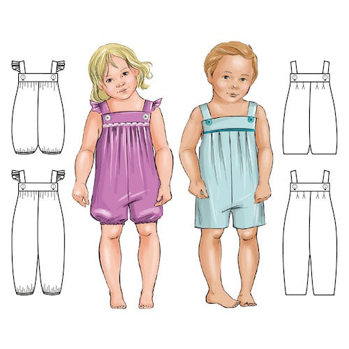 Tadah Patterns - Vintie Overalls