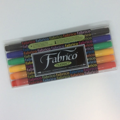 Fabrico 6 Dual Markers Set - Standard