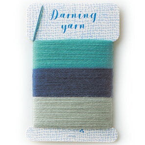 Clover Darning Yarns - Blues