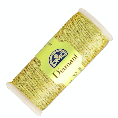DMC Diamant Metallic Thread Gold D3852