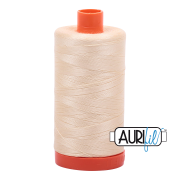 Aurifil Cotton Mako 2123 Butter 50wt