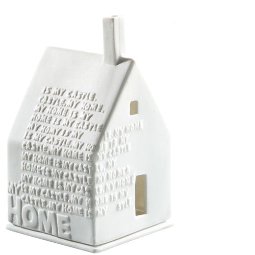 Porcelain House Tealight - Home