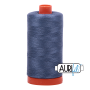 Aurifil Cotton Mako 1248 Dark Grey Blue 50 wt