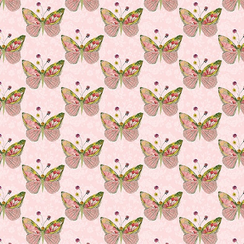 Soul Shine & Daydreams - Butterflies in Light Coral