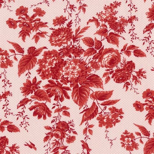 Roselyn Floral in Rose Red