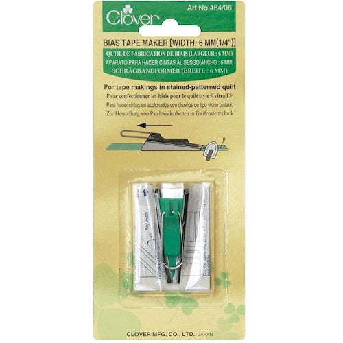 Clover Bias Tape Maker 6mm(1/4 inch)