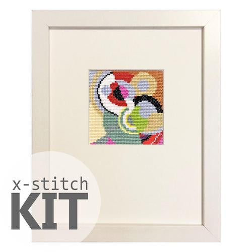 Delaunay Circles Cross Stitch Kit