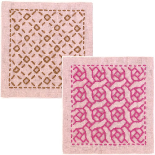 Sashiko Coaster Set Olympus SK298