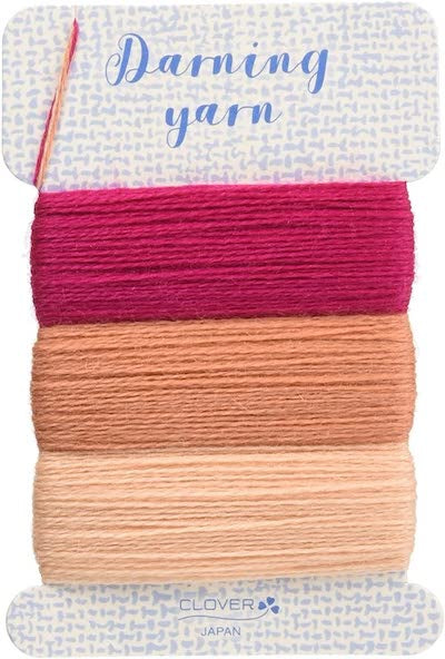 Clover Darning Yarns - Pinks