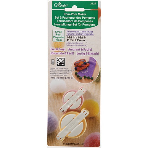 Clover Pom Pom Maker Round (35 & 45mm) Clover Pom Pom Maker Round (35 & 45mm)