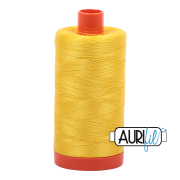 Aurifil Cotton Mako 2120 Canary 50wt