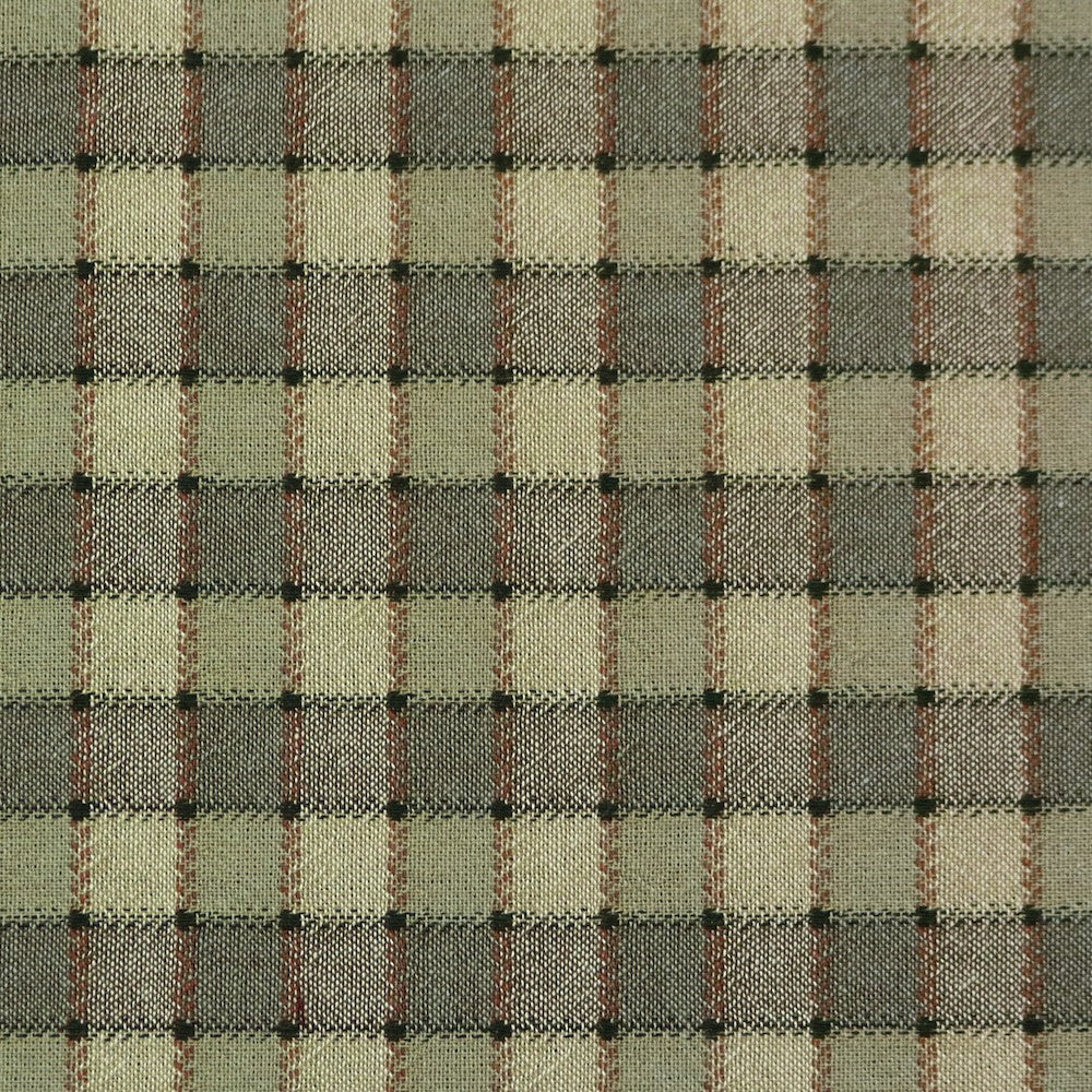 Japanese Yarn Dyed Nagoya Check Green