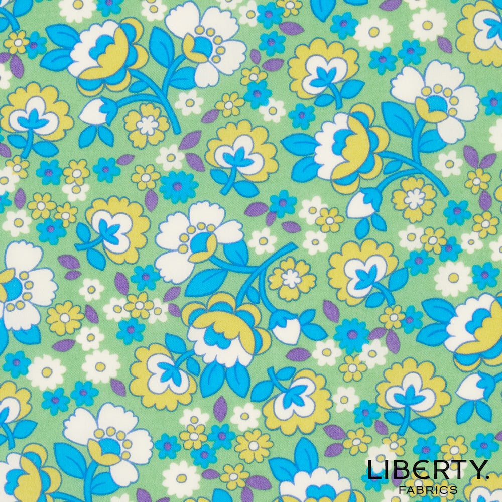 Liberty SS26 Floral Rebellion Dancing Posies A Tana Lawn