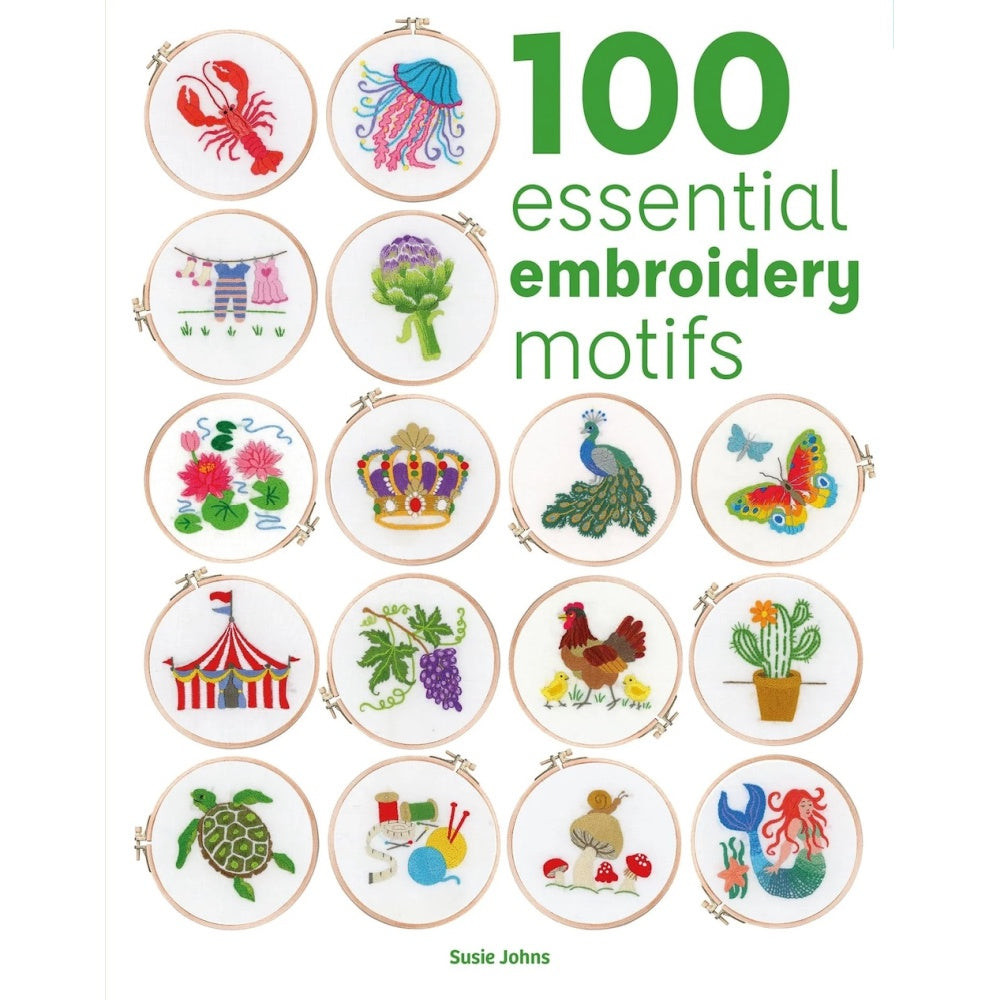 100 Essential Embroidery Motifs by Susie Johns