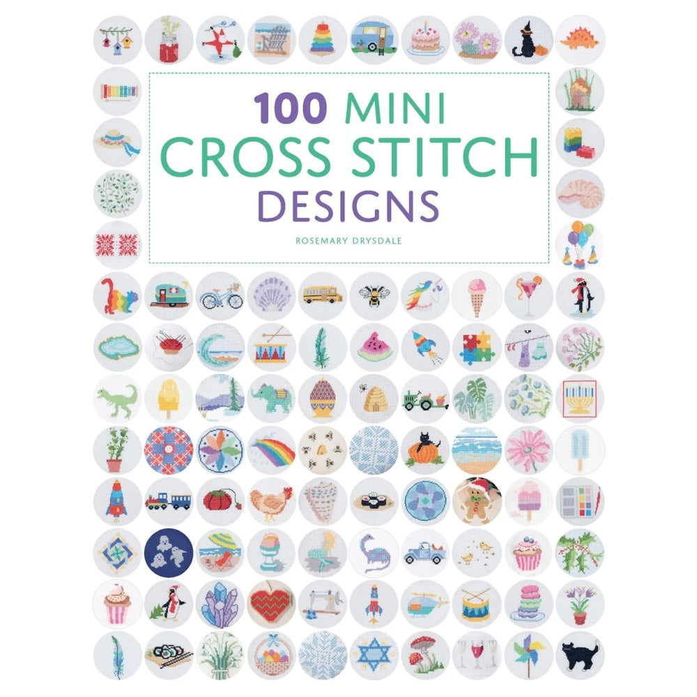 100 Mini Cross Stitch Designs by Rosemary Drysdale