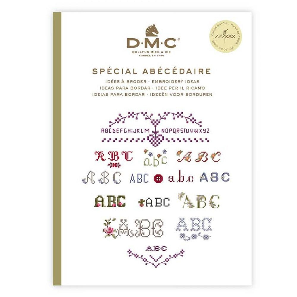 DMC Cross Stitch Book - Alphabets and Borders