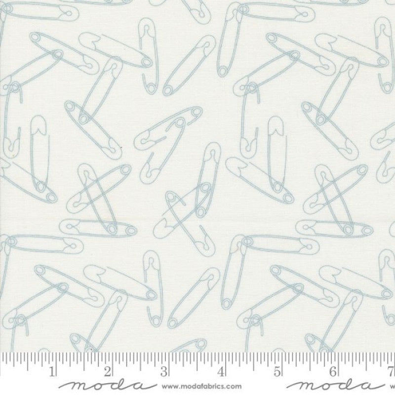 Still More Paper Safety Pins in White