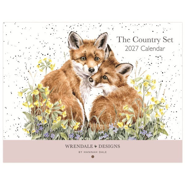 Wrendale The Country Set 2027 Landscape Calendar