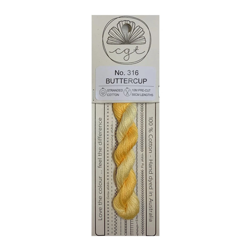 Cottage Garden Threads - 316 Buttercup Stranded