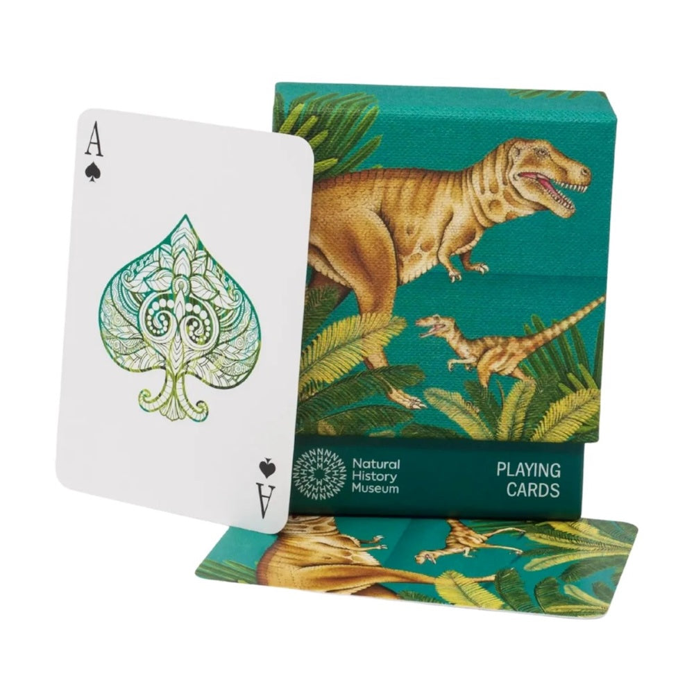 Natural History Museum T Rex Playing Cards