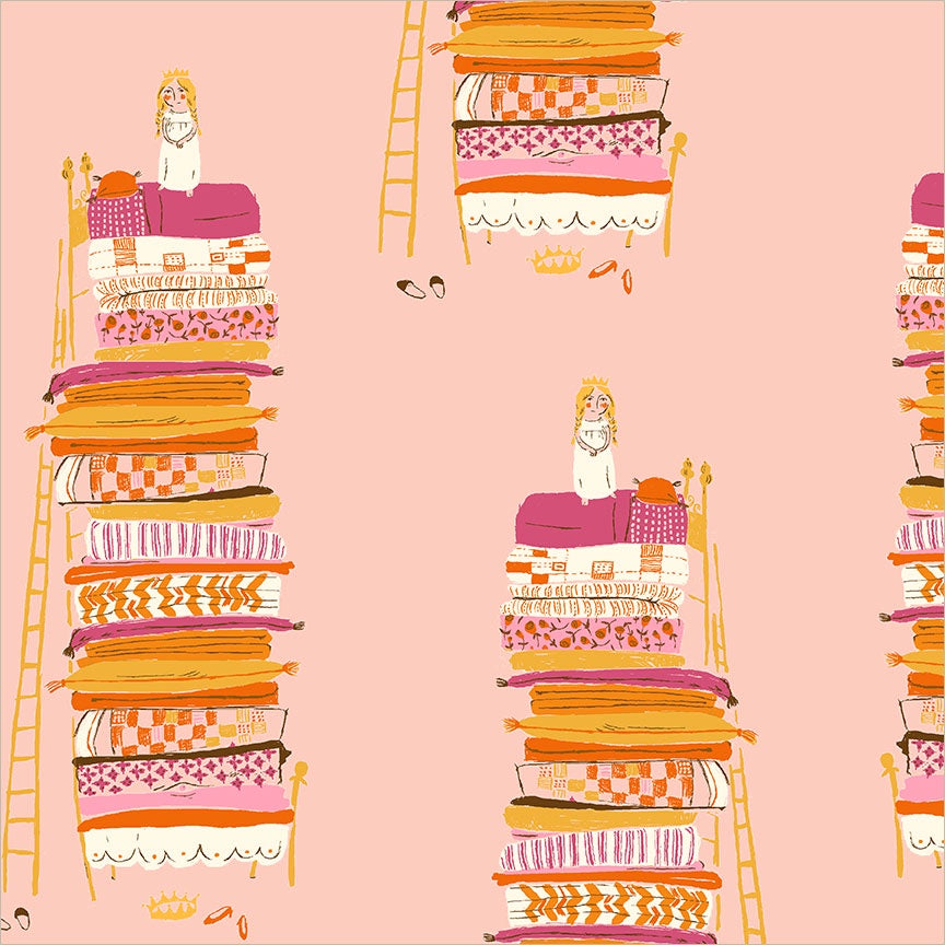 Heather Ross Favorites Princess and the Pea in Pink