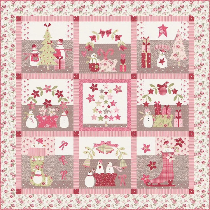 A Very Sweet Christmas Quilt Kit by Bunny Hill Designs