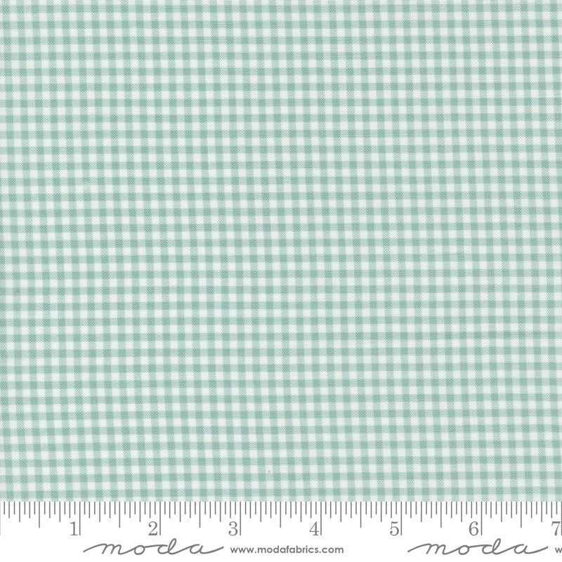 Shine Gingham in Sky Shine Gingham in Sky