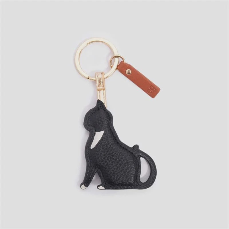 Caroline Gardiner Tuxedo Cat Keyring