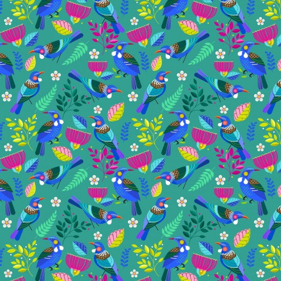 Summer Garden Tui in Teal